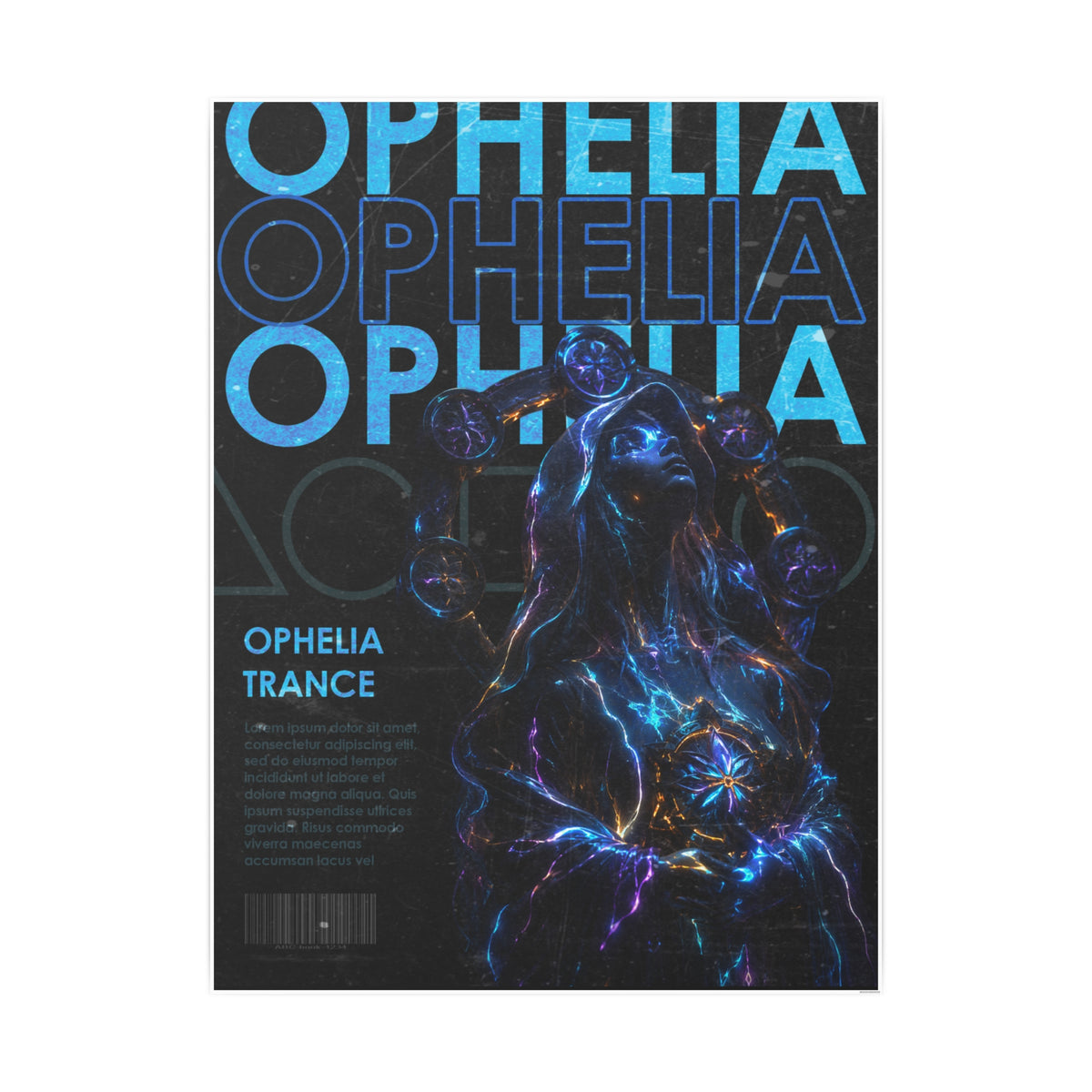 Ophelia Trance Art Poster — Photo Print