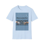 Meowjest ic Cat Graphic T-Shirt — Playful 'Meowjestic' Design for Cat Lovers