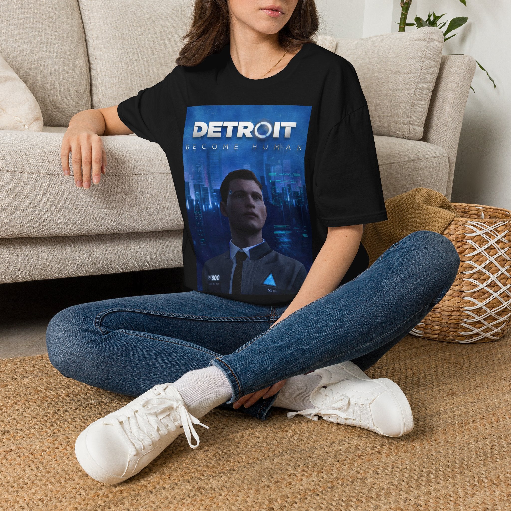 Detroit: Become Human Graphic T-Shirt — Gaming Tee