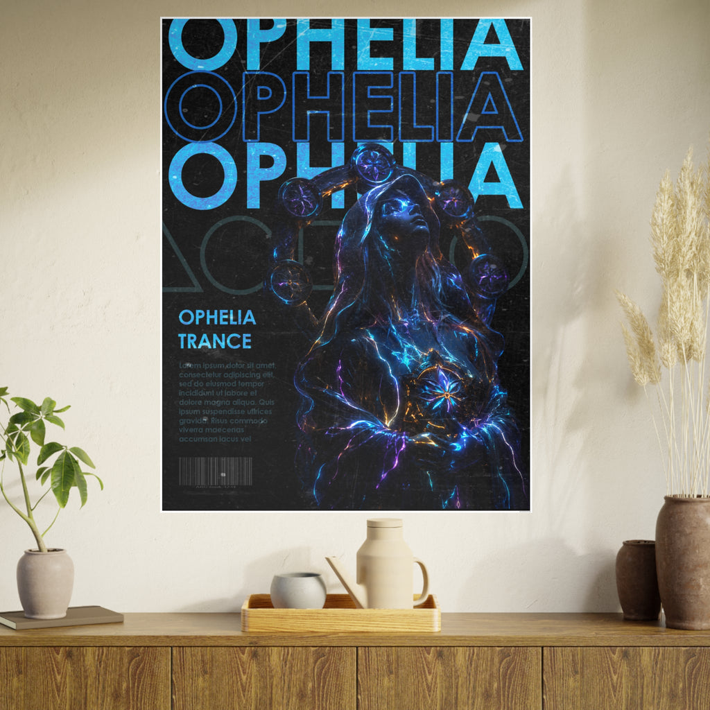 Ophelia Trance Art Poster — Photo Print