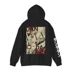 Dandadan Graphic Hoodie – Anime Character Collage Pullover