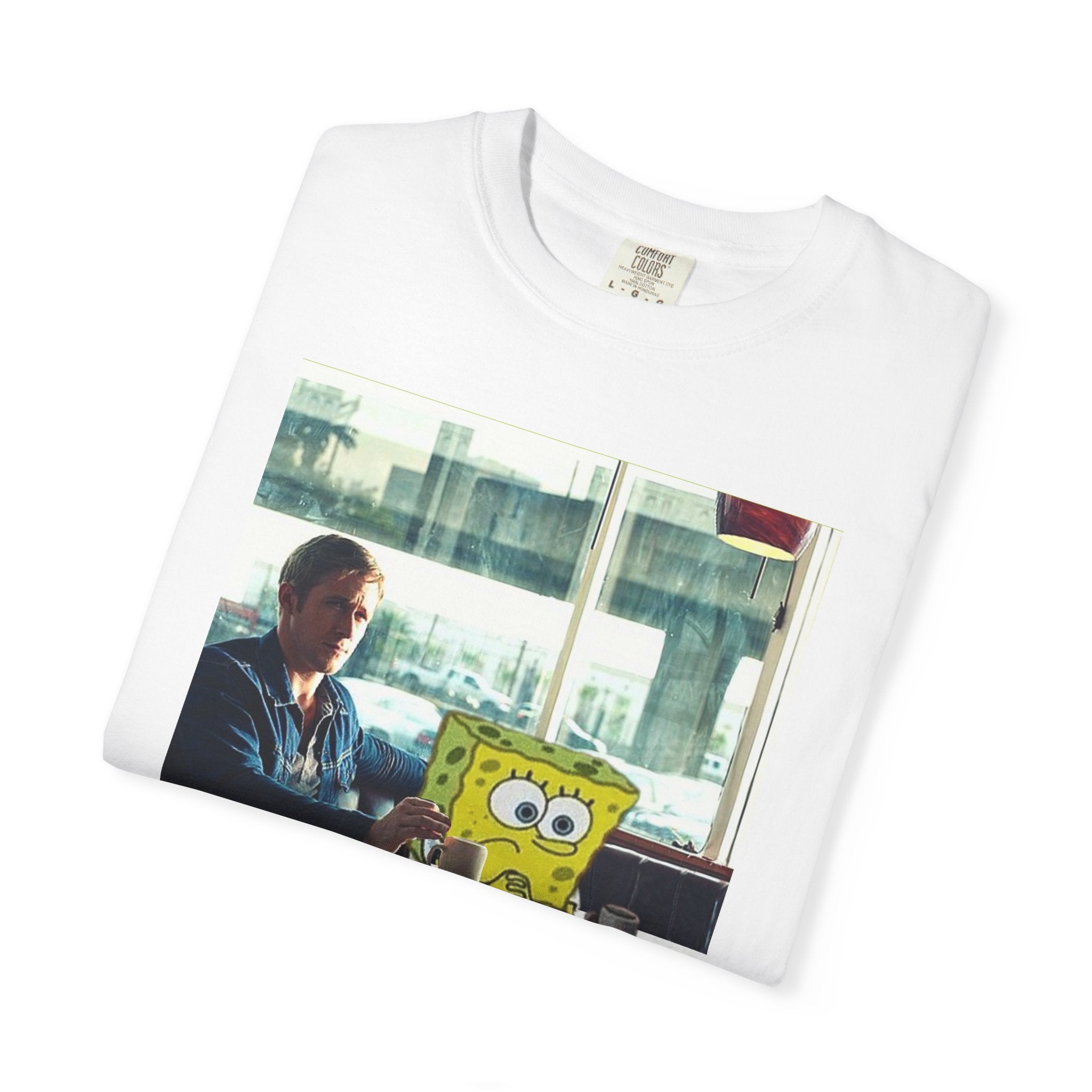 Chat it's monday!!, unisex Garment-Dyed T-shirt