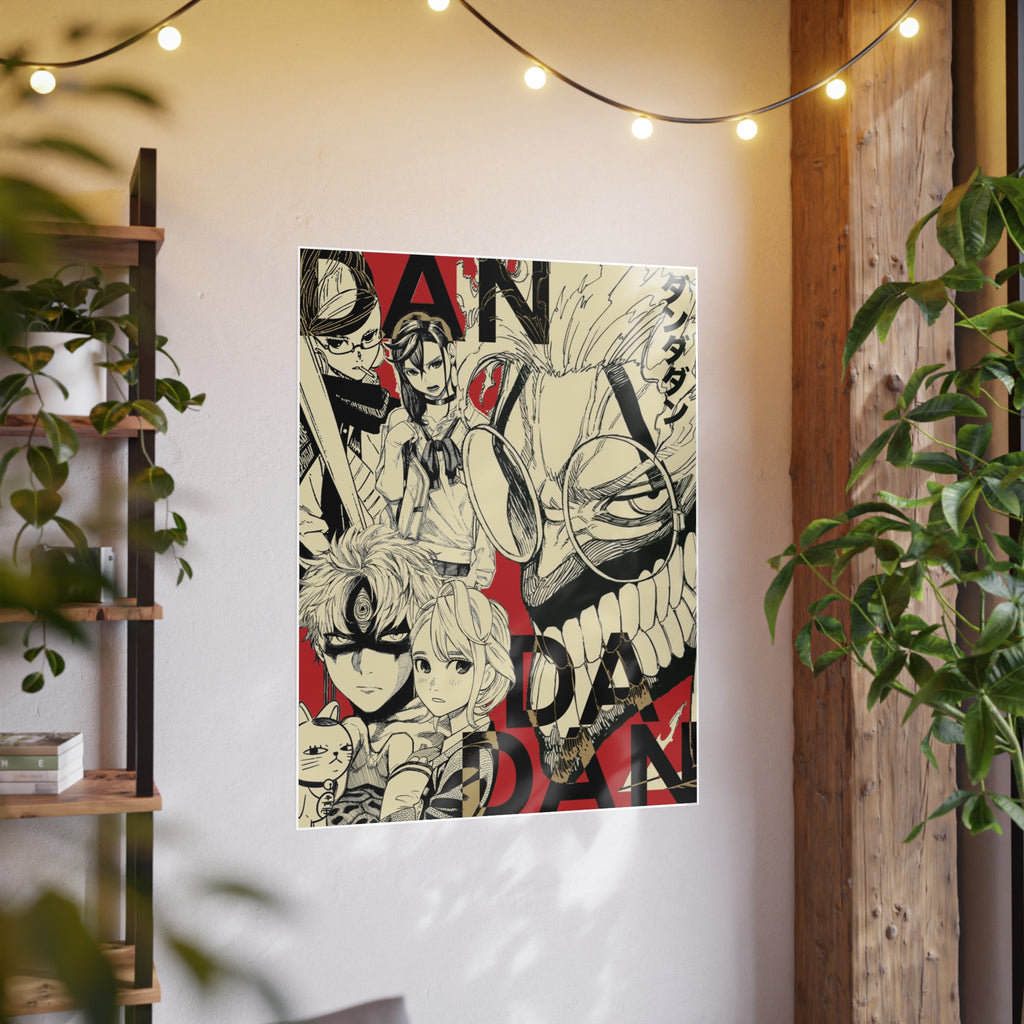 Dandadan Anime Art Poster