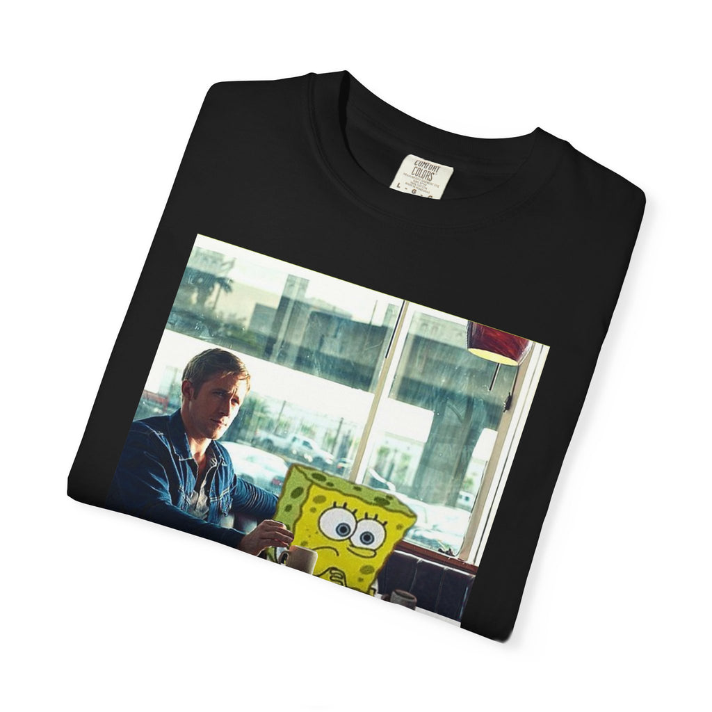 Chat it's monday!!, unisex Garment-Dyed T-shirt