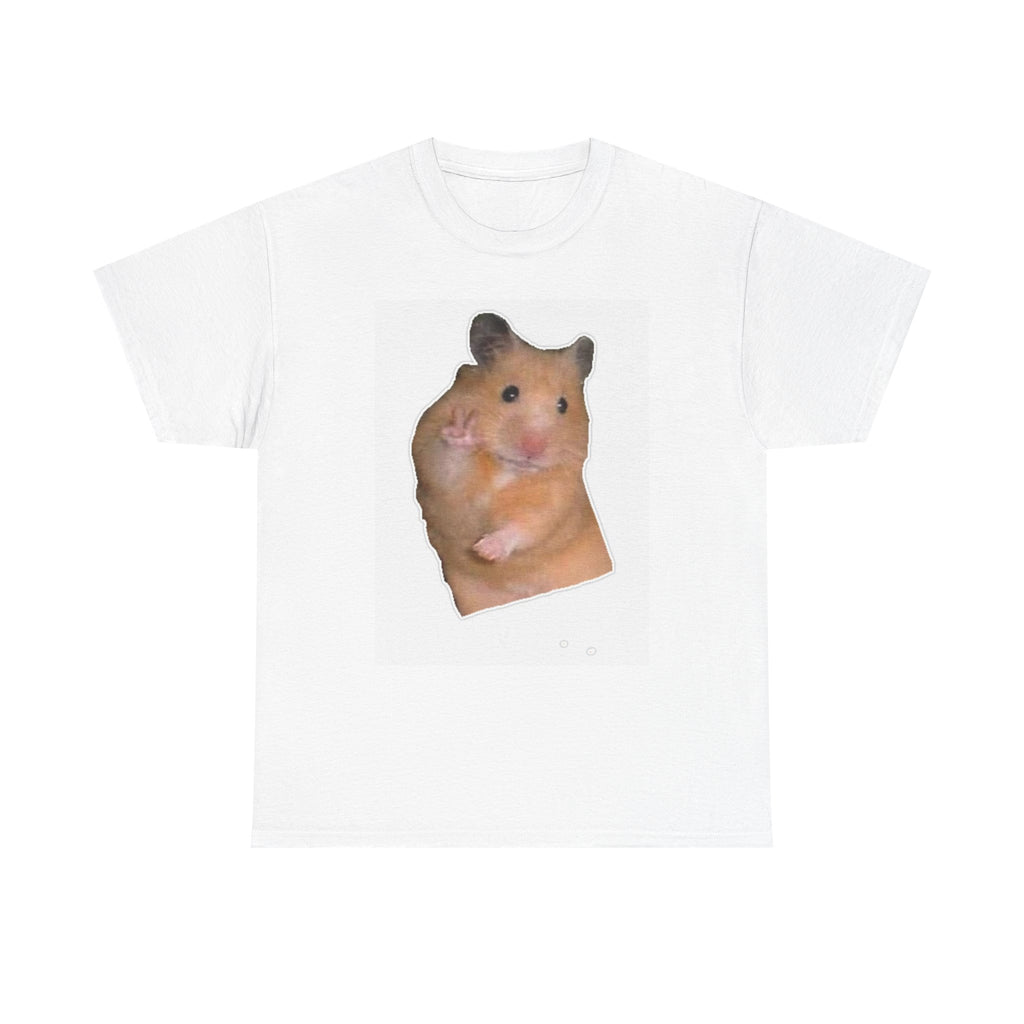 Hamster Photo T-Shirt — Cute Fluffy Pet Tee for Animal Lovers