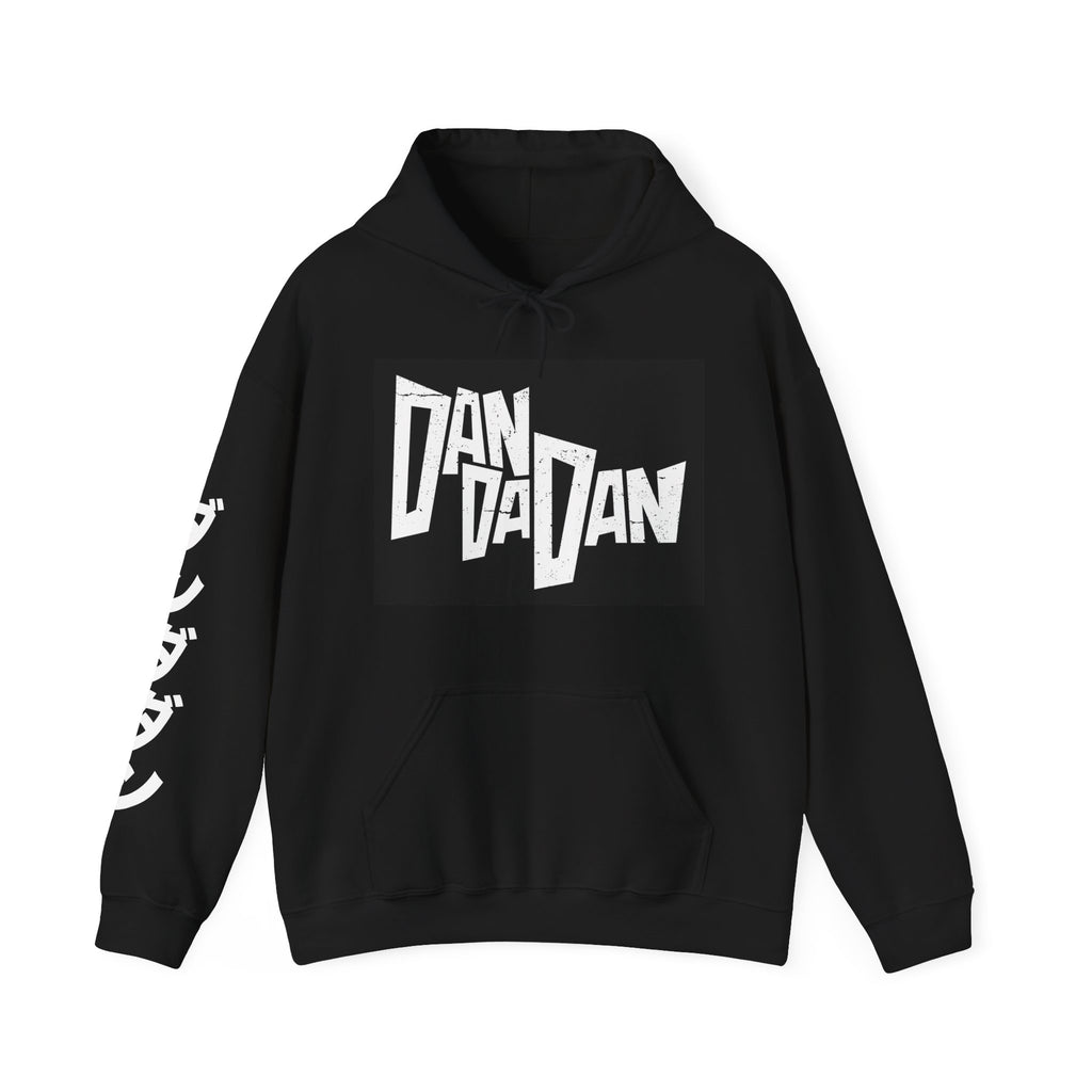 Dandadan Graphic Hoodie – Anime Character Collage Pullover