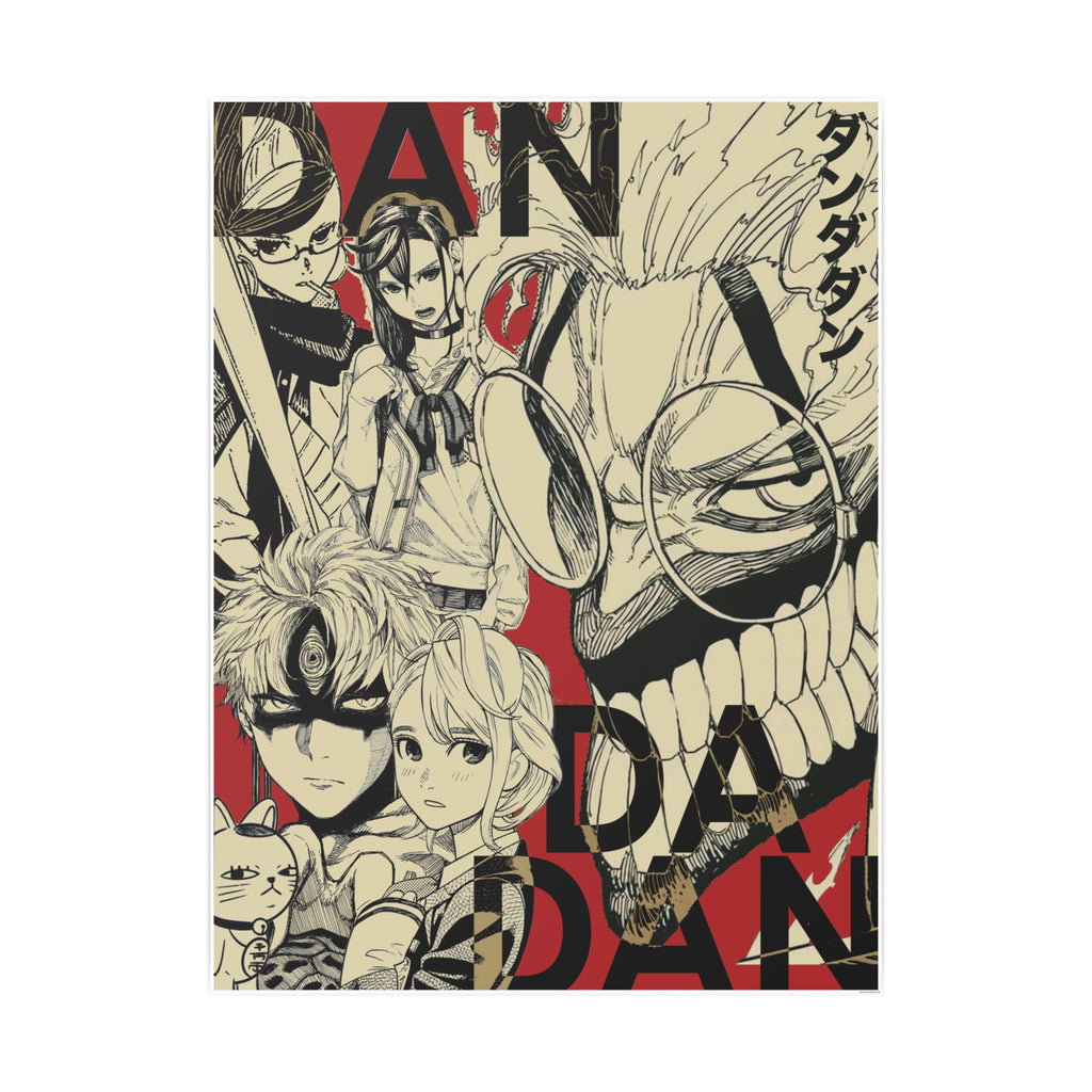 Dandadan Anime Art Poster