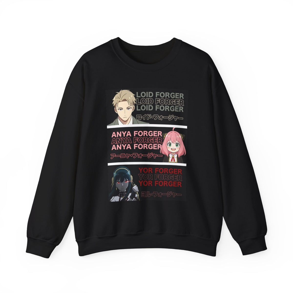Spyxfamily — Loid, Anya, Yor Forger Graphic