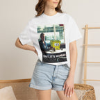 Chat it's monday!!, unisex Garment-Dyed T-shirt