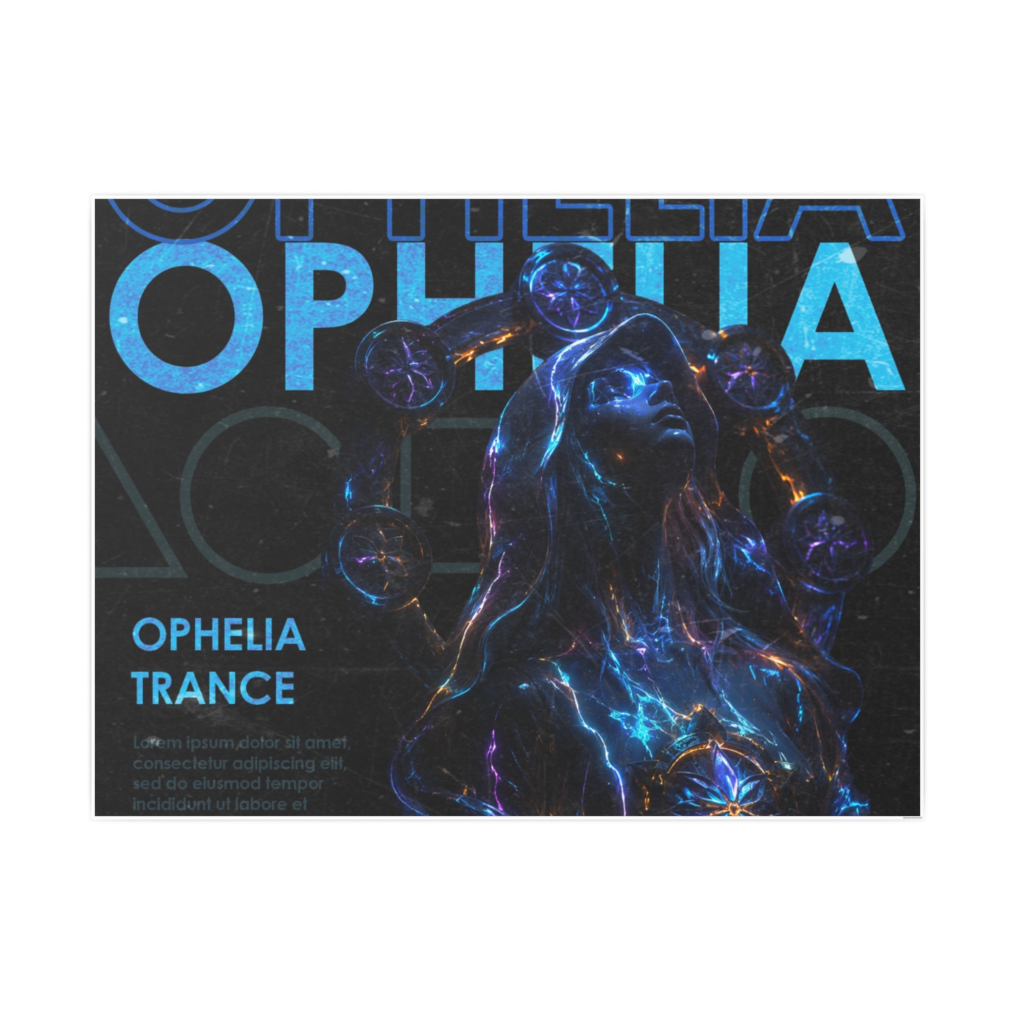 Ophelia Trance Art Poster — Photo Print
