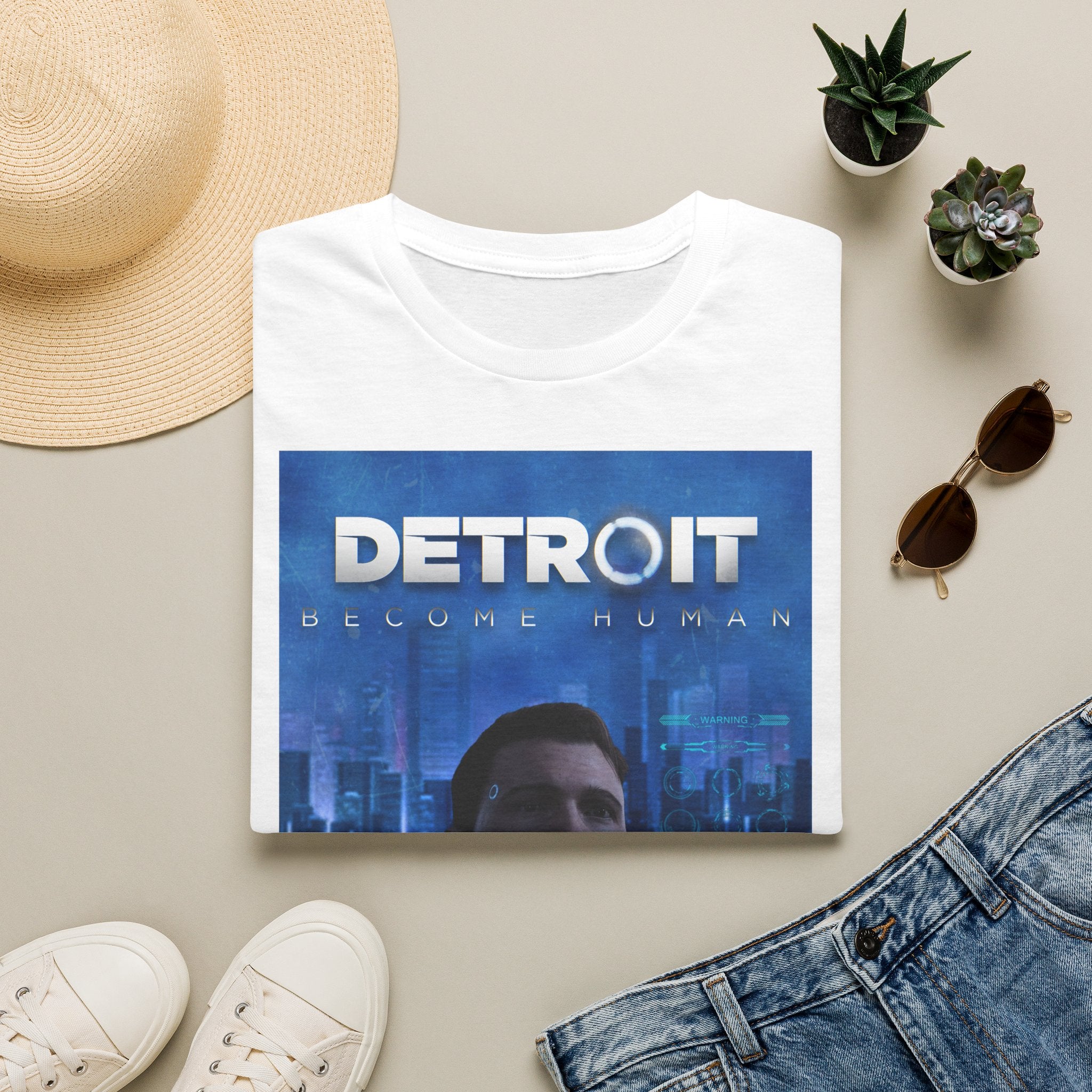 Detroit: Become Human Graphic T-Shirt — Gaming Tee
